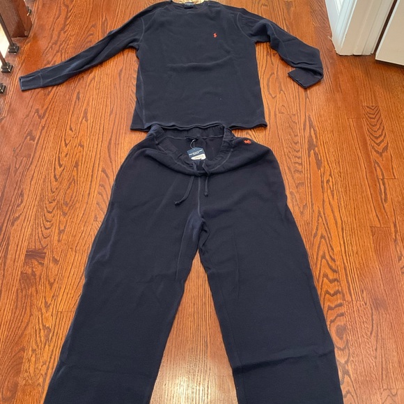 Men’s polo Ralph Lauren thermal pajamas Sz m & L